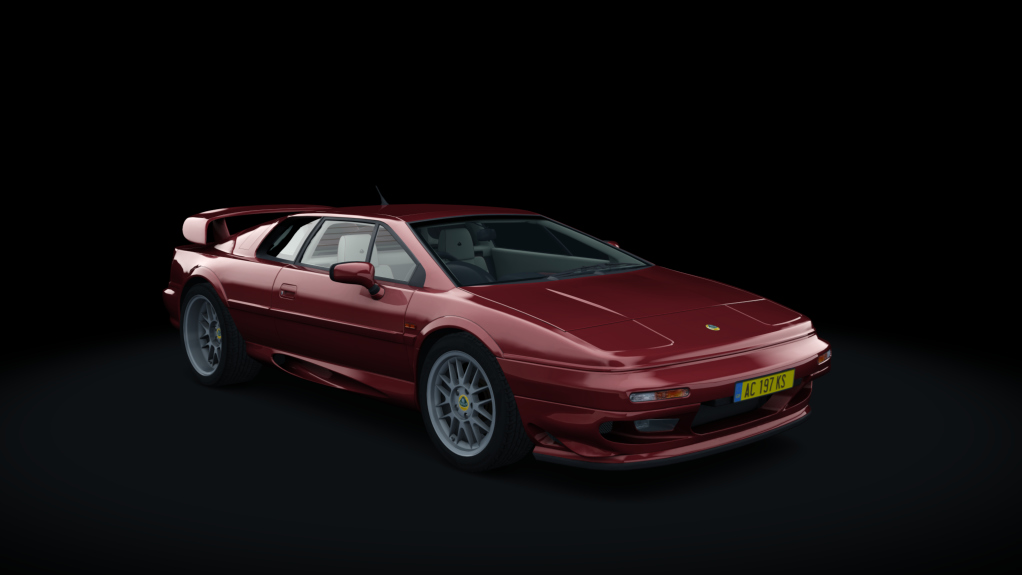 Lotus Esprit V8 s1, skin canyon_red_3