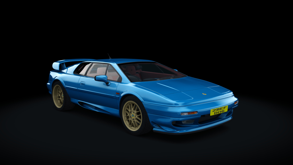 Lotus Esprit V8 s1, skin laser_blue_2