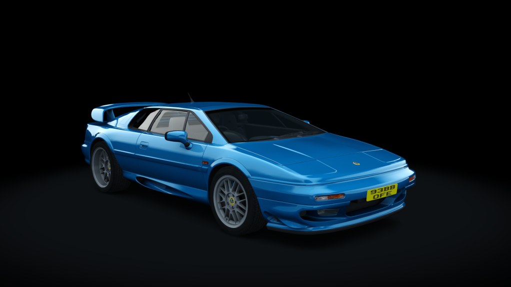 Lotus Esprit V8 s1, skin laser_blue_3