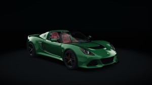 Lotus Exige S roadster, skin Motorsport_Green