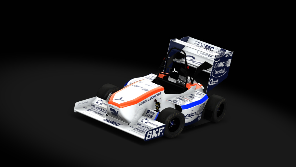 MAD Formula Team MFTC3, skin 3_White