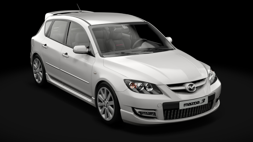 Mazda Mazdaspeed 3 2009, skin 02_artic_white