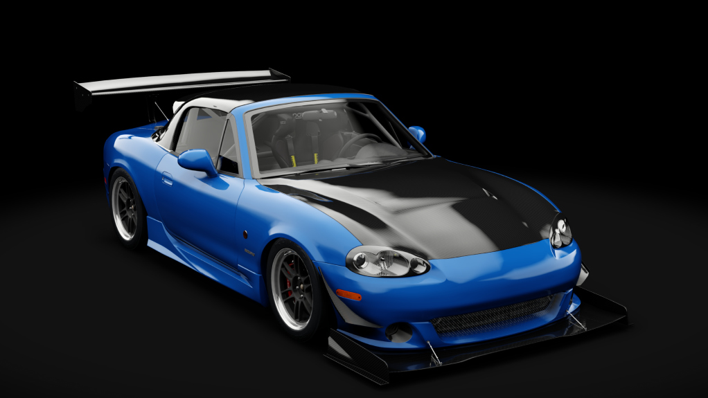 Mazda MX-5 2001 Track Turbo, skin 00_Winning Blue Mica