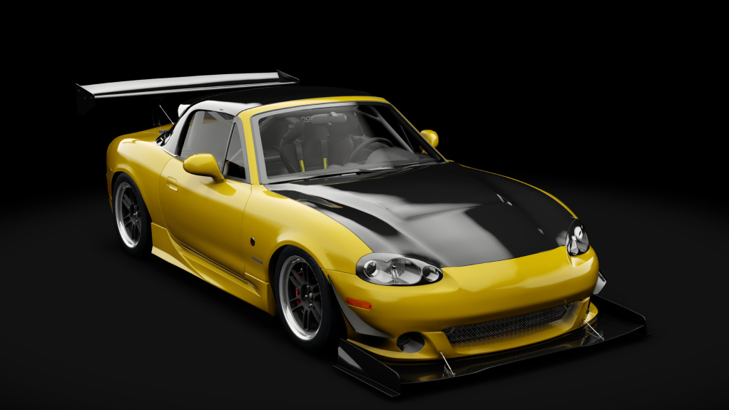 Mazda MX-5 2001 Track Turbo, skin 01_Competition Yellow