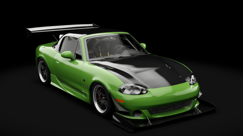 Mazda MX-5 2001 Track Turbo, skin 02_Spirited Green Mica