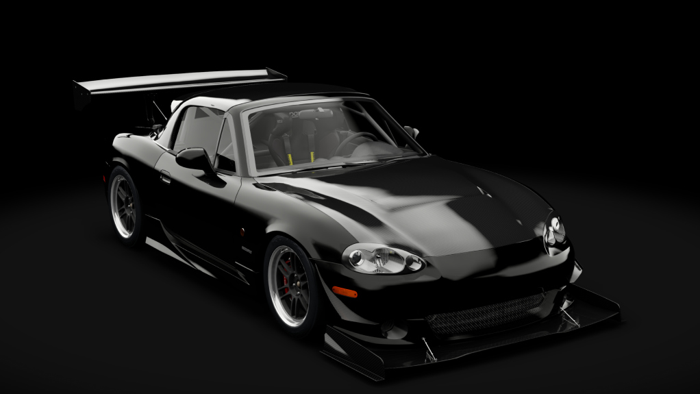 Mazda MX-5 2001 Track Turbo, skin Brilliant Black