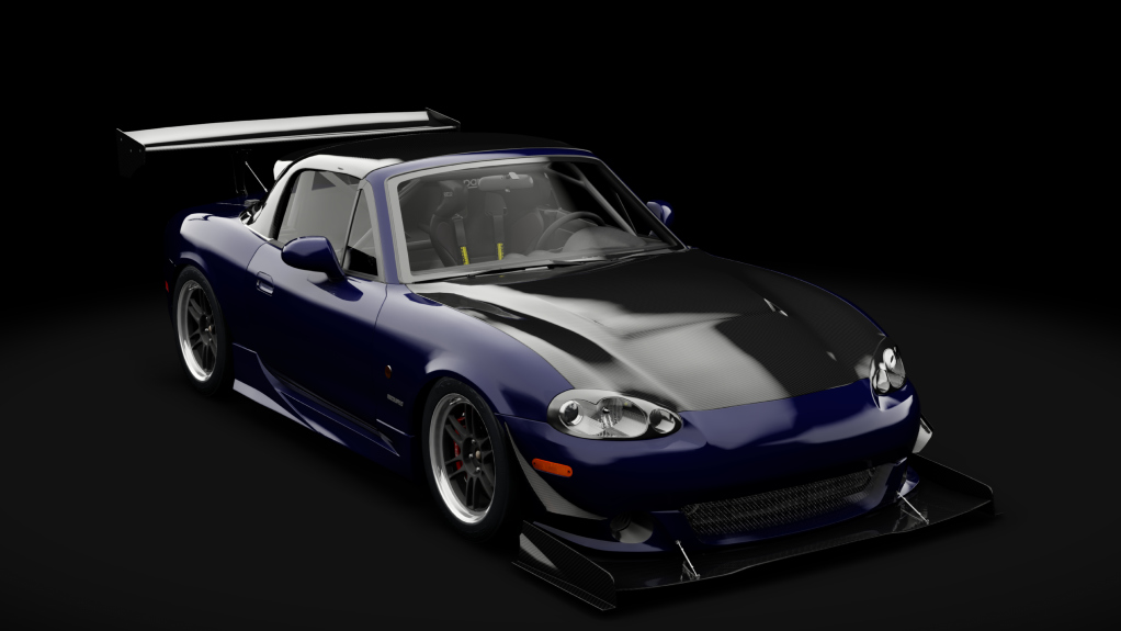 Mazda MX-5 2001 Track Turbo, skin Deep Crystal Blue Mica