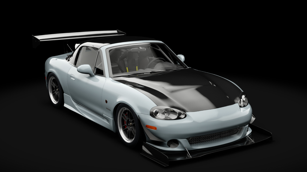 Mazda MX-5 2001 Track Turbo, skin Icy Blue Metallic