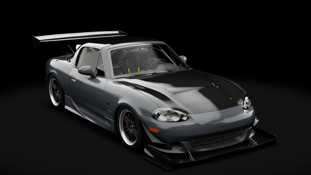 Mazda MX-5 2001 Track Turbo, skin Metropolitan Gray Mica