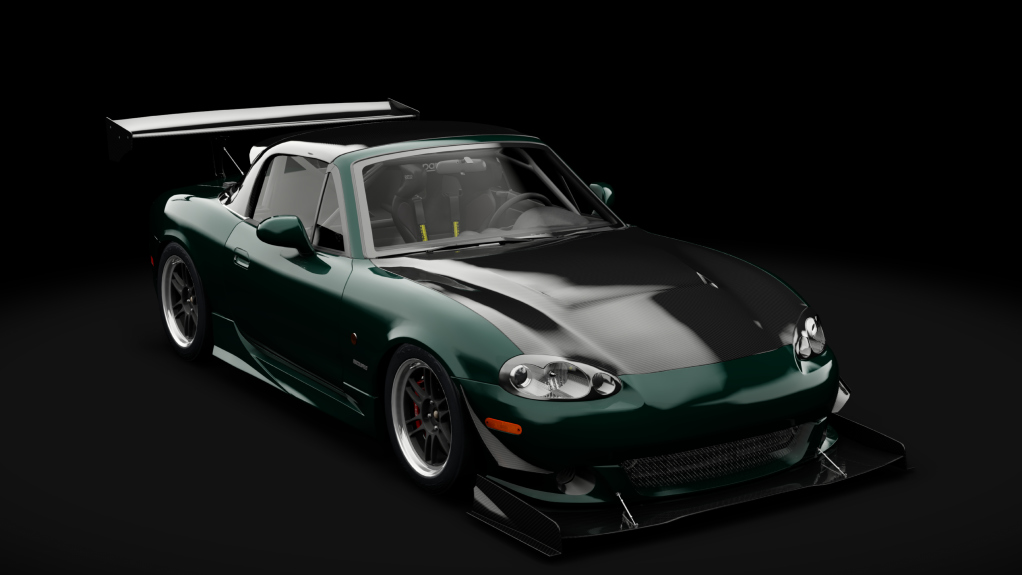 Mazda MX-5 2001 Track Turbo, skin Nordic Green Mica