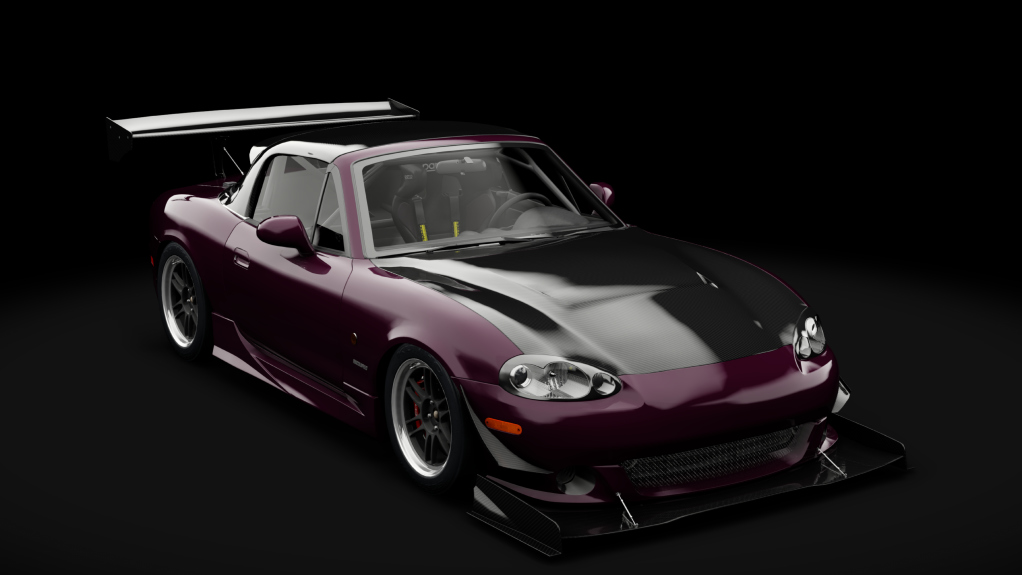 Mazda MX-5 2001 Track Turbo, skin Radiant Ebony Mica