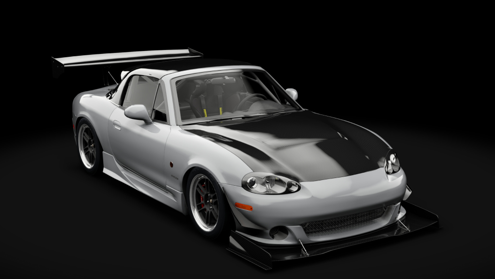 Mazda MX-5 2001 Track Turbo, skin Sunlight Silver Metallic