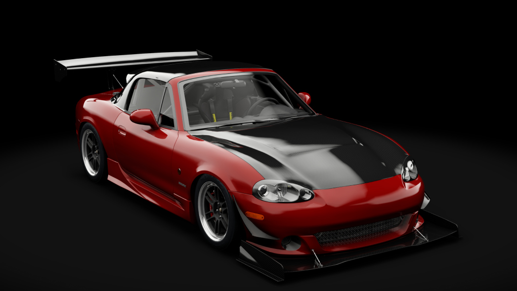 Mazda MX-5 2001 Track Turbo, skin Zeal Red Metallic