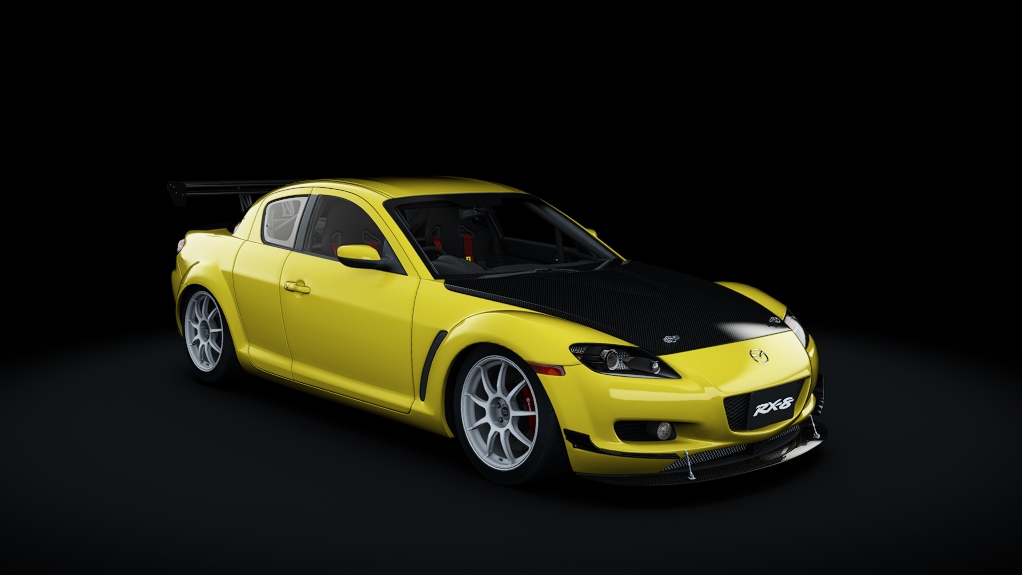 Mazda RX-8 2007 Track, skin 03_competition_yellow_s1