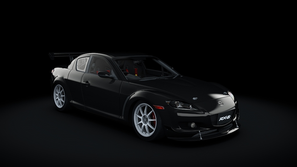 Mazda RX-8 2007 Track, skin 04_brilliant_black_s2