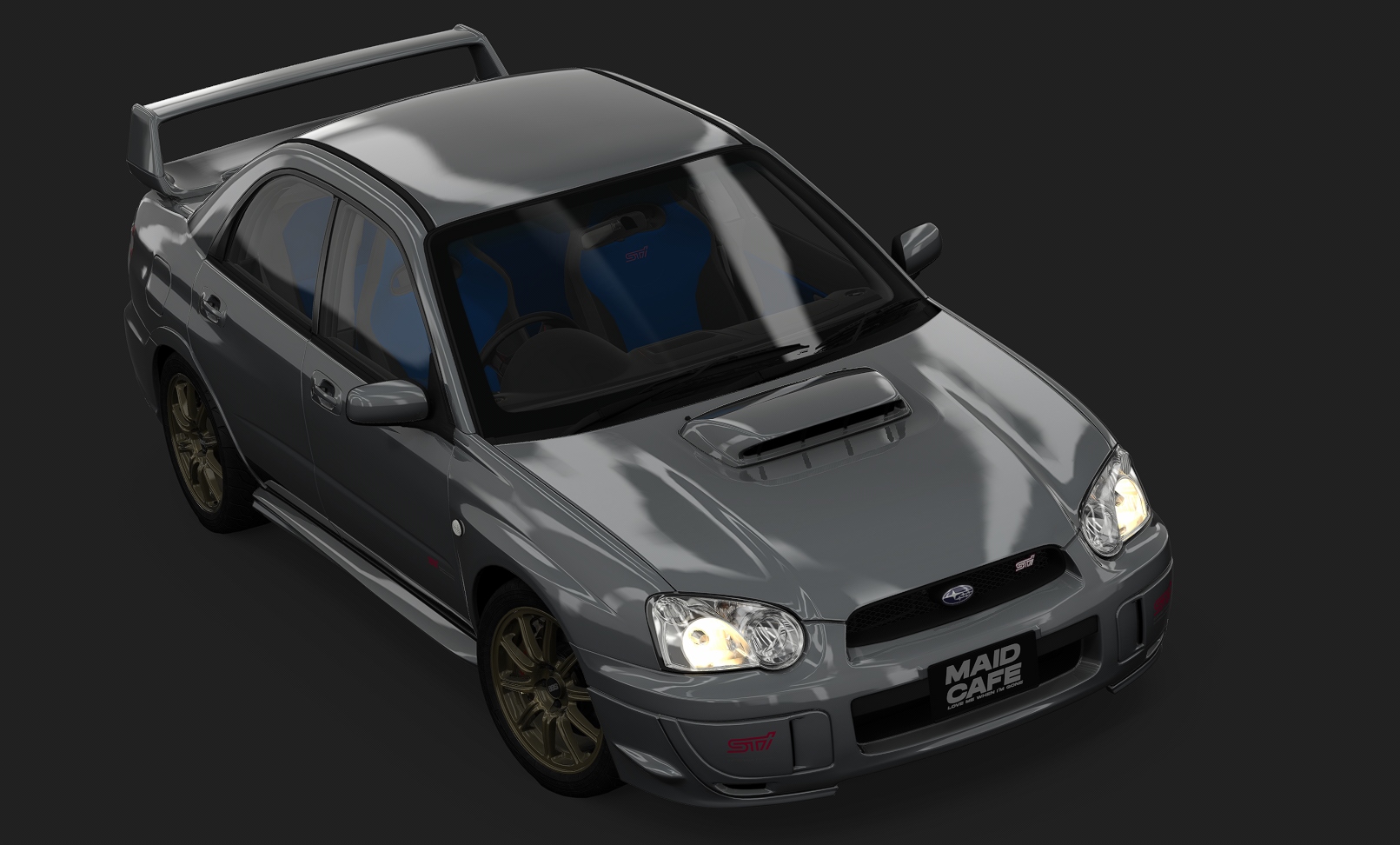 Subaru Impreza WRX STi [GDB] tweaked, skin 2_Premium_Silver_Metallic