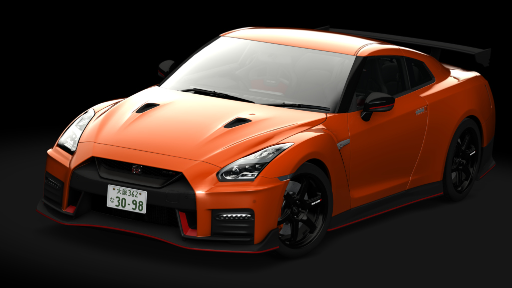 Nissan GT-R NISMO MF GHOST Version, skin Ace_Orange_Metallic