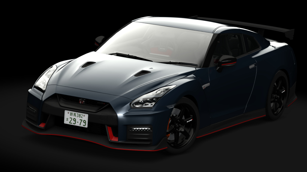 Nissan GT-R NISMO MF GHOST Version, skin jet_black