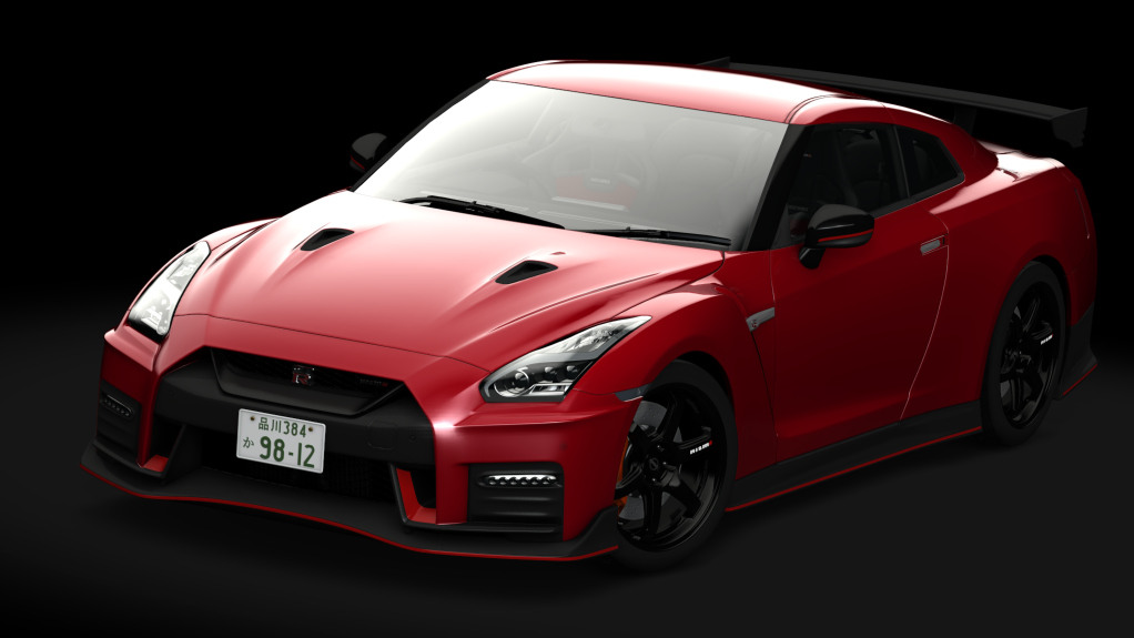 Nissan GT-R NISMO MF GHOST Version, skin solid_red