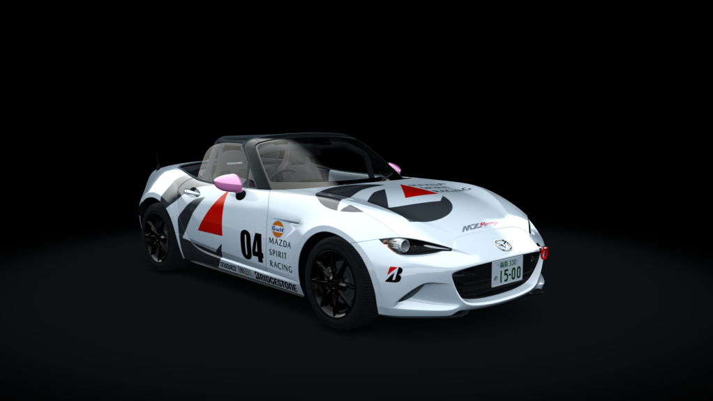 Mazda Roadster NR-A (5BA-ND5RC) Party Race, skin 104_mazda_spirit_racing