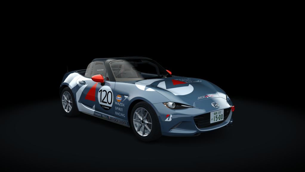 Mazda Roadster NR-A (5BA-ND5RC) Party Race, skin 120_mazda_spirit_racing