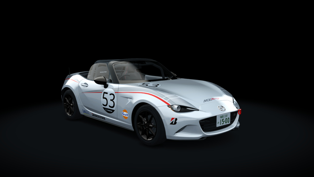 Mazda Roadster NR-A (5BA-ND5RC) Party Race, skin 53_artic_white_nr-a