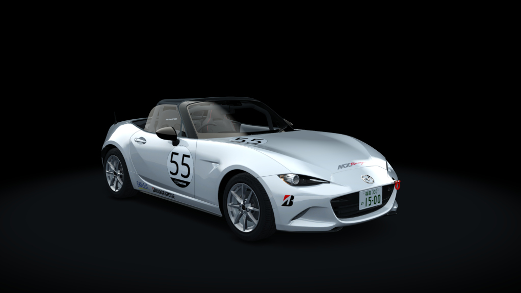 Mazda Roadster NR-A (5BA-ND5RC) Party Race, skin 55_artic_white_nr-a