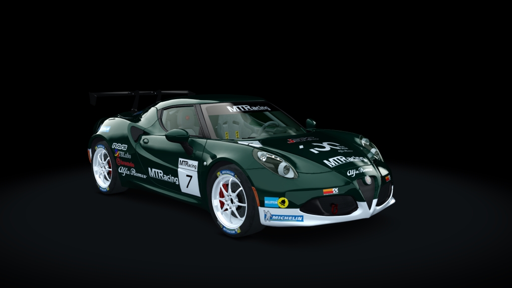 Alfa Romeo 4C 2022, skin 07_green