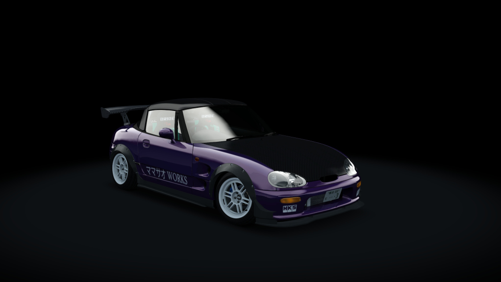 峠 Mamasao Works Suzuki Cappuccino v2 tweaked, skin envy_violet