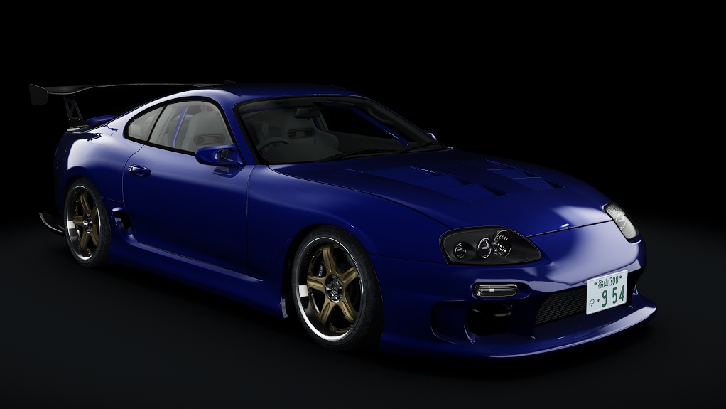 Toyota Supra Gforce Type III, skin 09_royal_sapphire_pearl