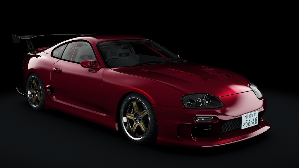 Toyota Supra Gforce Type III, skin 10_envy_signal_red