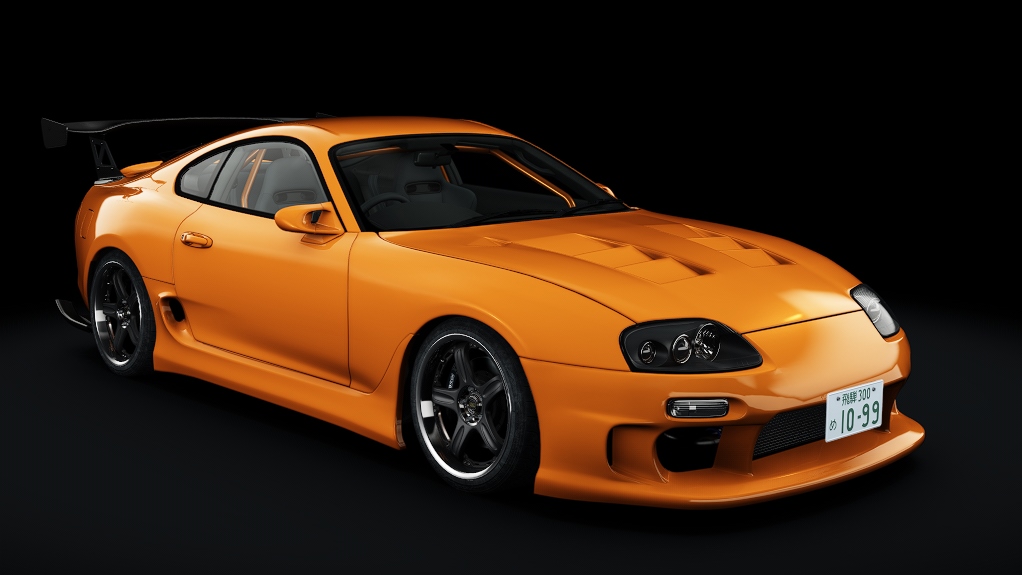 Toyota Supra Gforce Type III, skin 11_Clockwork_Orange