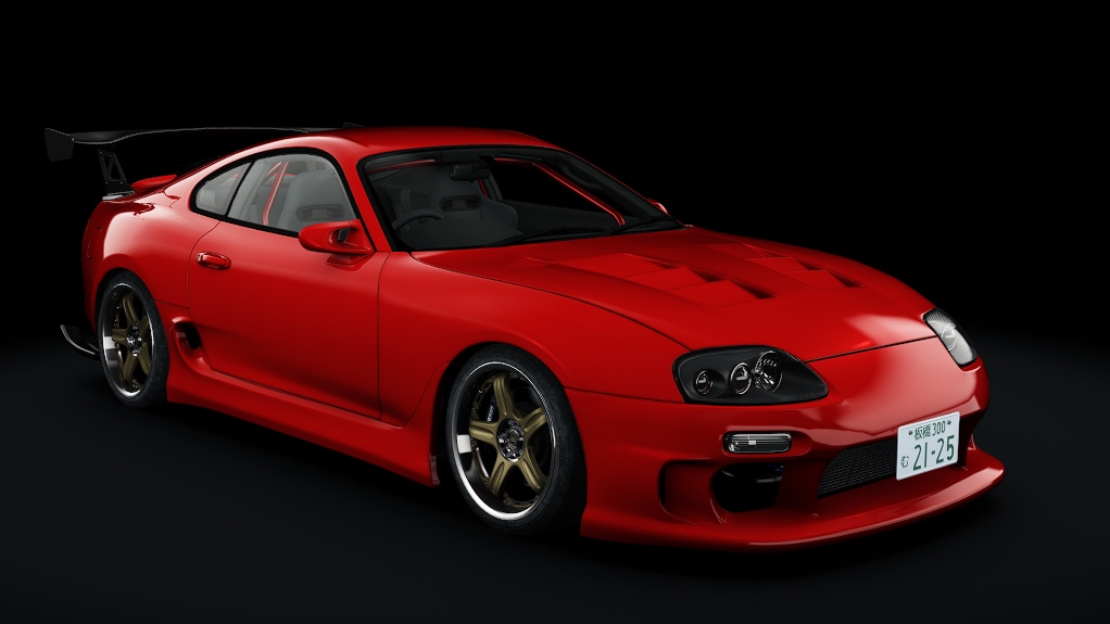 Toyota Supra Gforce Type III, skin 12_red