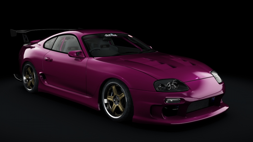 Toyota Supra Gforce Type III, skin 14_abflug_pink