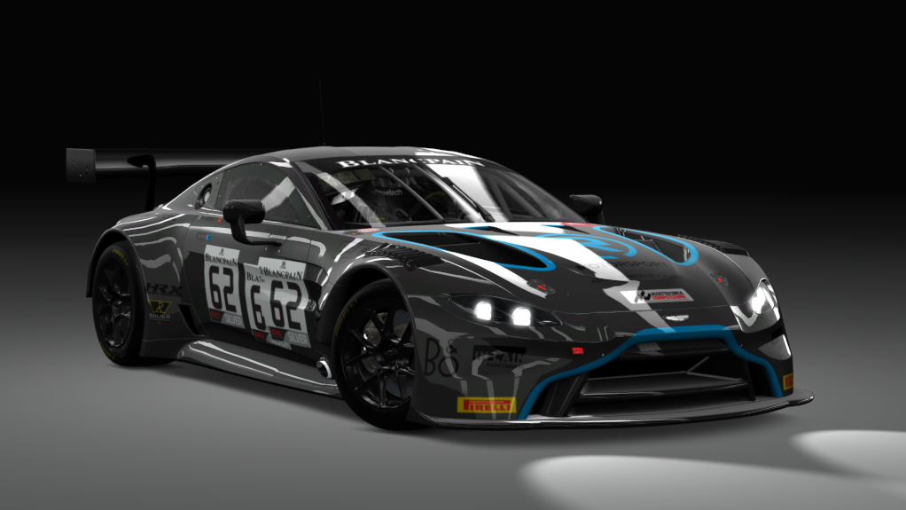 GT3 EVO - Aston Martin Vantage GT3 2019, skin #62 R Motorsport