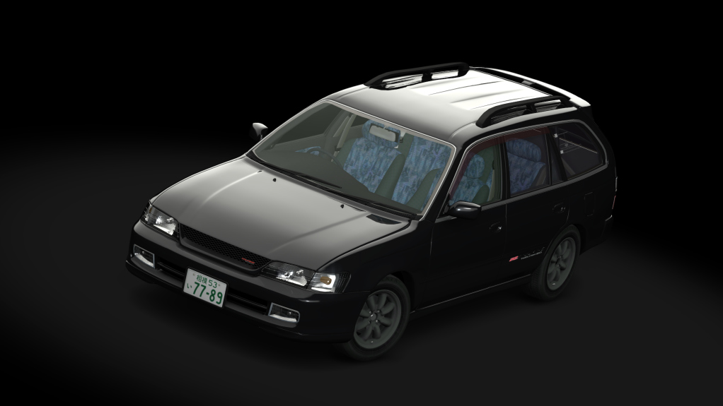 Toyota Corolla Touring Wagon BZ Touring, skin 3_black metallic