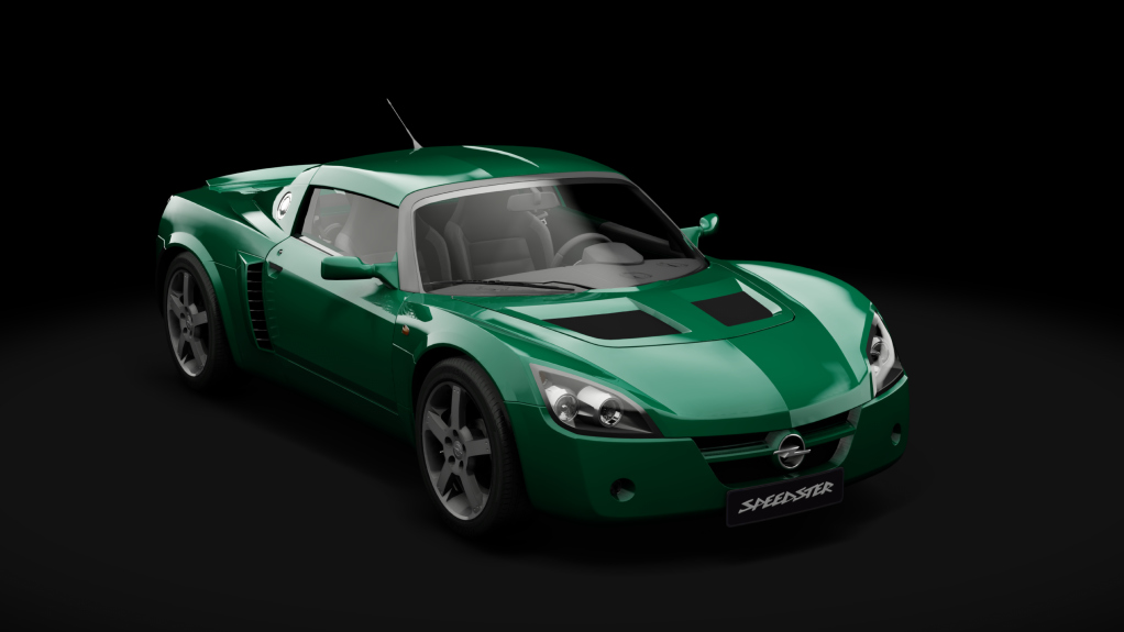 Opel Speedster Turbo 2004, skin 04_British Racing Green