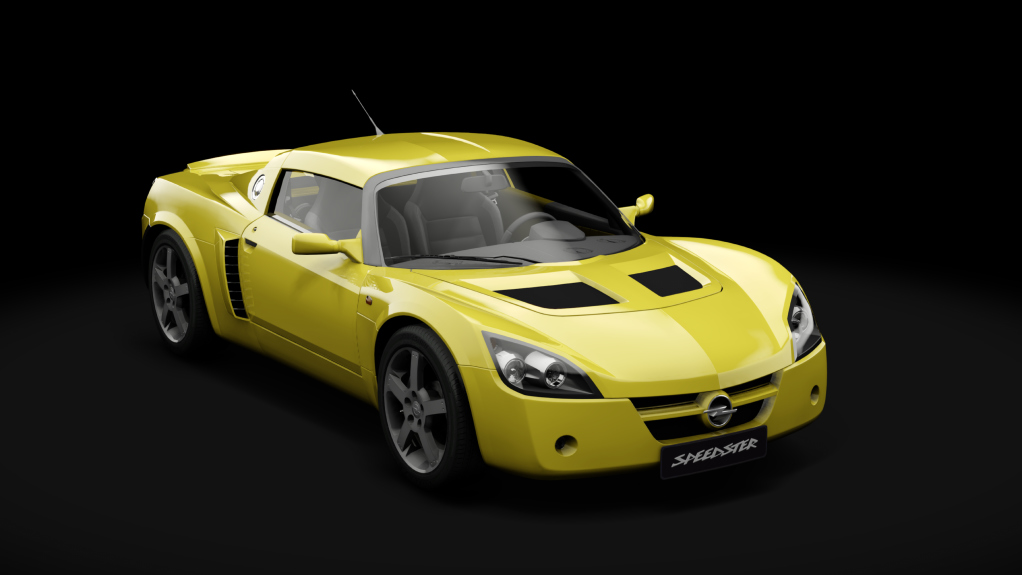 Opel Speedster Turbo 2004, skin Brilliant Yellow