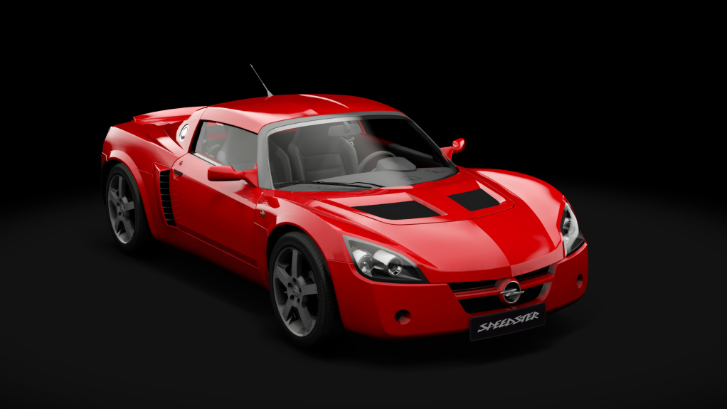 Opel Speedster Turbo 2004, skin Calypso Red