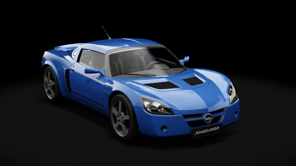 Opel Speedster Turbo 2004, skin Colmar Blue