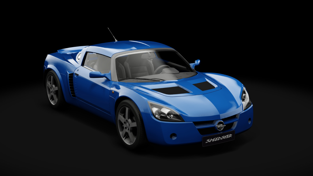 Opel Speedster Turbo 2004, skin Europa Blue