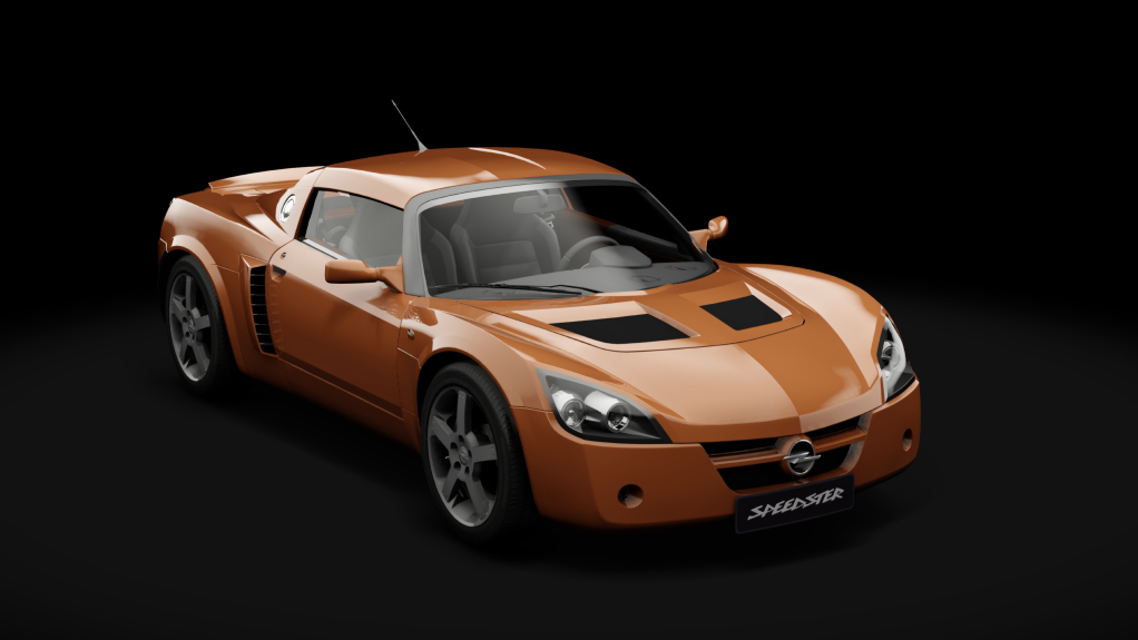 Opel Speedster Turbo 2004, skin Titan Gold