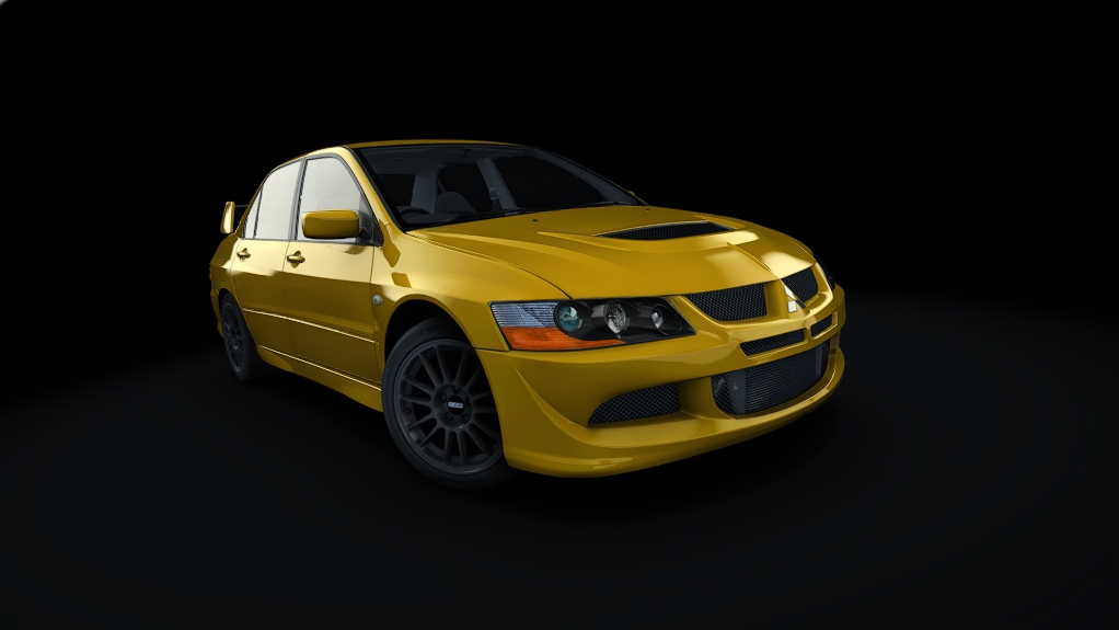 Mitsubishi Lancer Evolution VIII MR tweaked, skin 05_dandelion_yellow