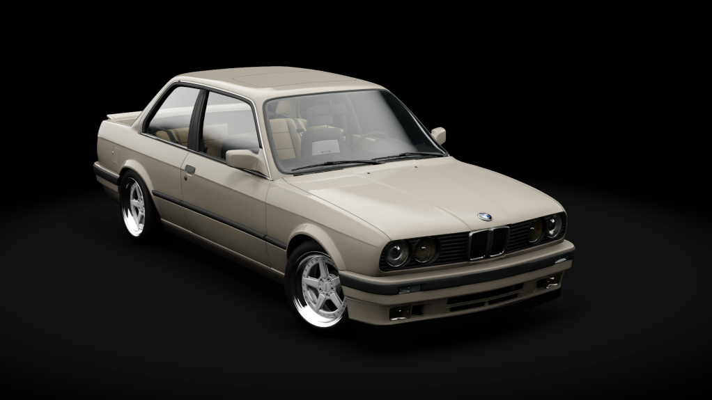 BMW 325i E30, skin Bahabeige Metallic