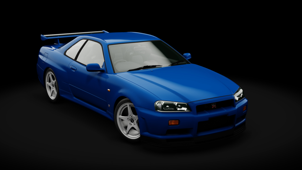 Nissan Skyline GT-R R34 V-Spec, skin 00_bayside_blue