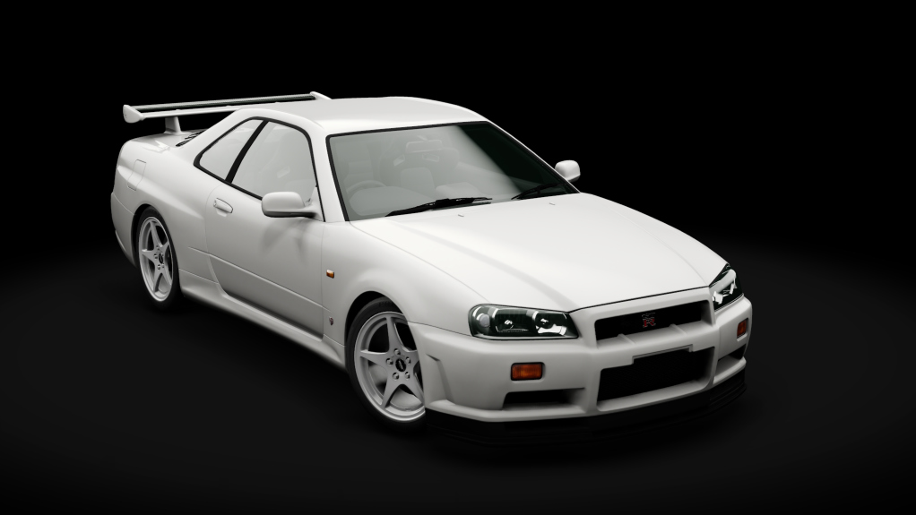Nissan Skyline GT-R R34 V-Spec, skin 05_pearl_white