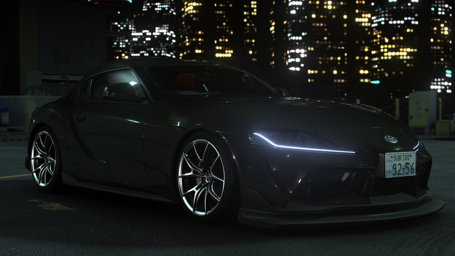 Toyota Supra A90 GTstreet, skin Black