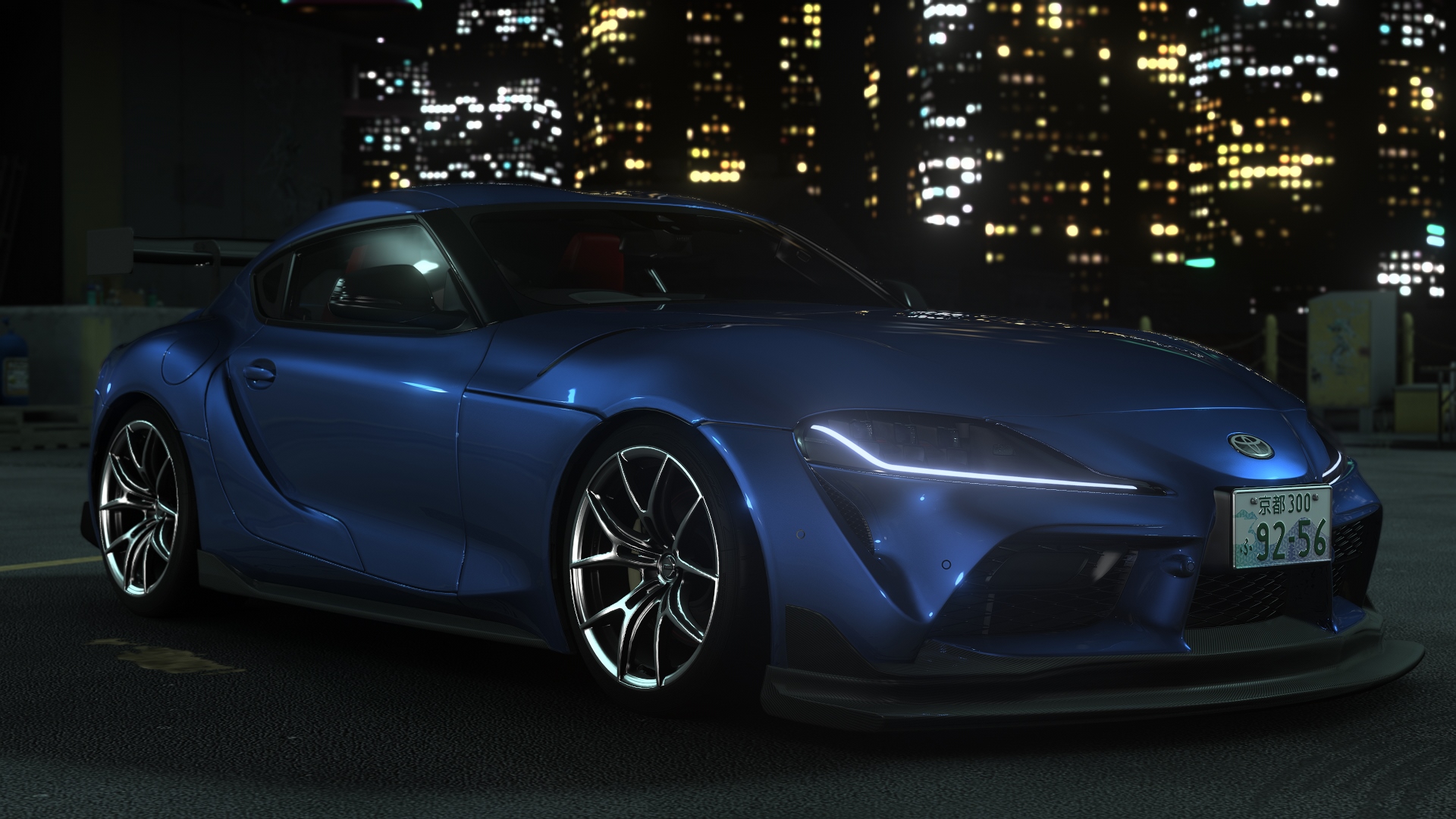 Toyota Supra A90 GTstreet, skin Downshift_Blue