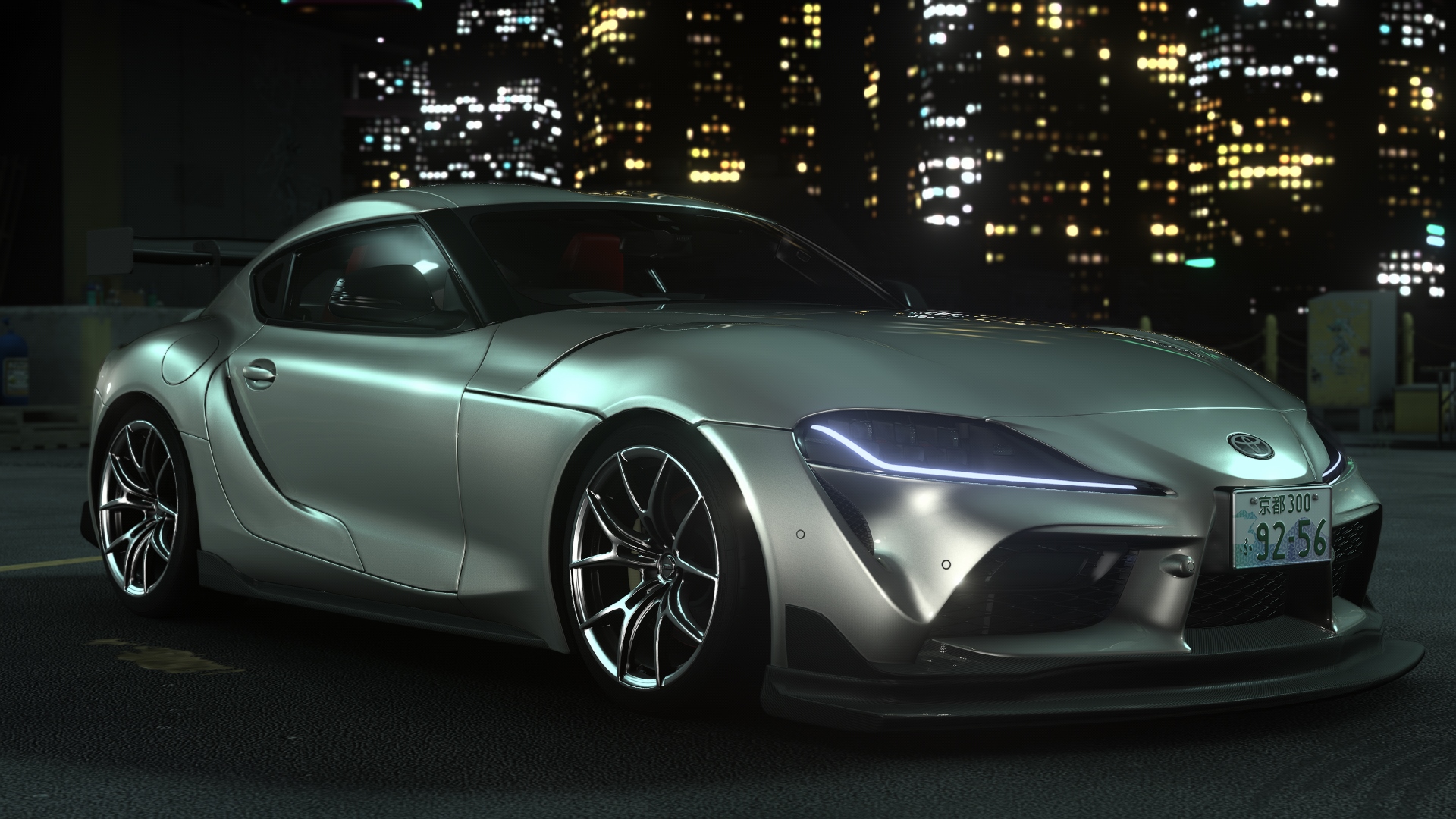 Toyota Supra A90 GTstreet, skin Moonstone Pearl