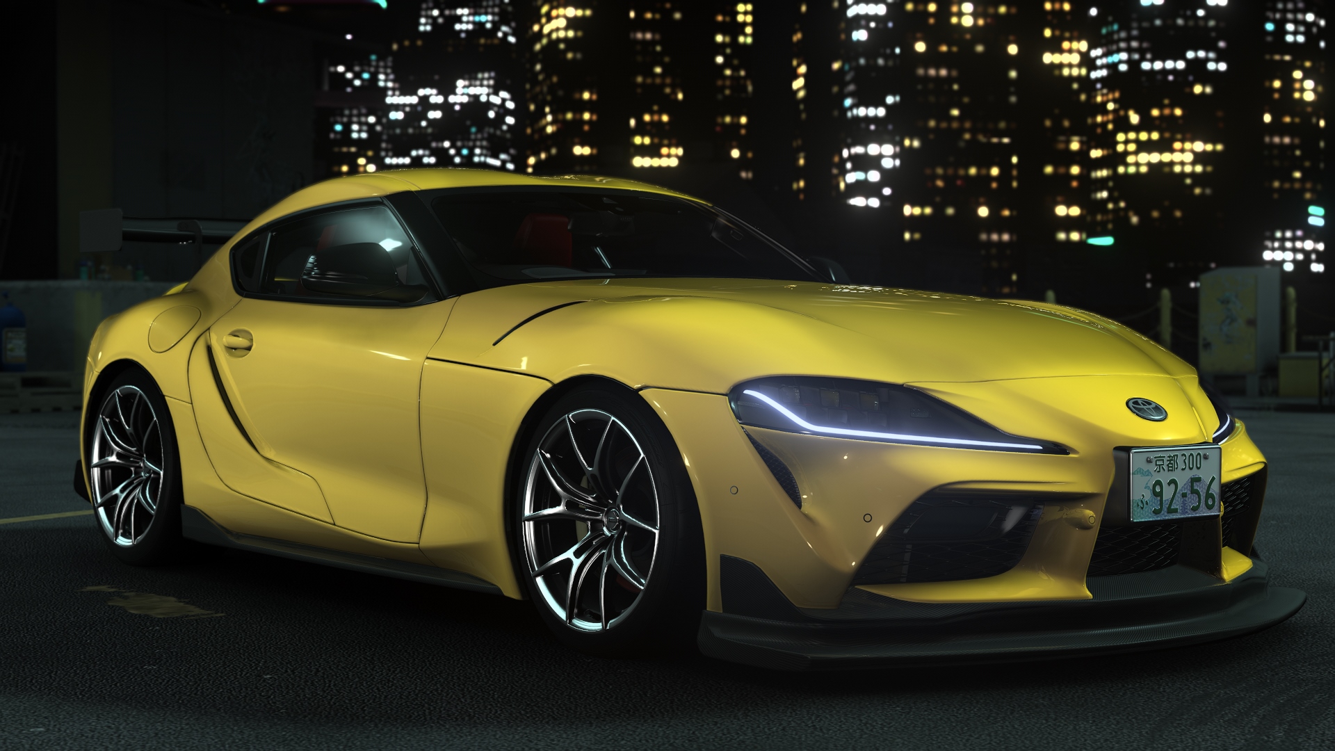 Toyota Supra A90 GTstreet, skin Nitro_Yellow